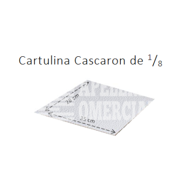 CARTULINA CASCARON 35X28 1/8